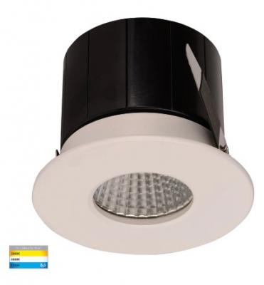 Prime - White Fixed 3CCT LED Downlight IP54
